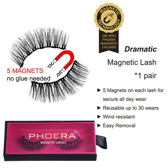 Magnetic Liquid Eyeliner Magnetic False Eyelashes Tweezer Set Waterproof Long Lasting Eyeliner False Eyelashes Magnetic Makeup