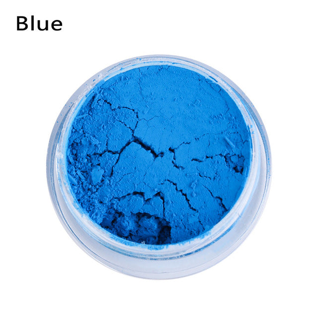 1PC Neon Loose Powder Eyeshadow Pigment Matte Mineral Spangle Nail Powder Shimmer Shiny Eye Shadow Woman Beauty Makeup Cosmetics